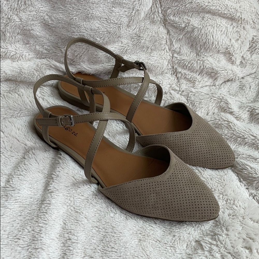 Indigo rd. Pointed Strappy Flat